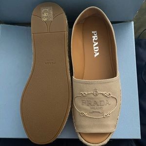 Crochet Wedge PRADA Sandals